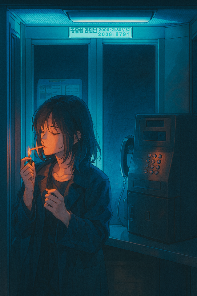 蓝调深沉少女