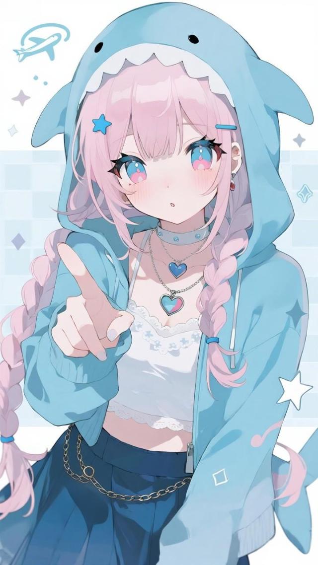 鲨鱼美少女