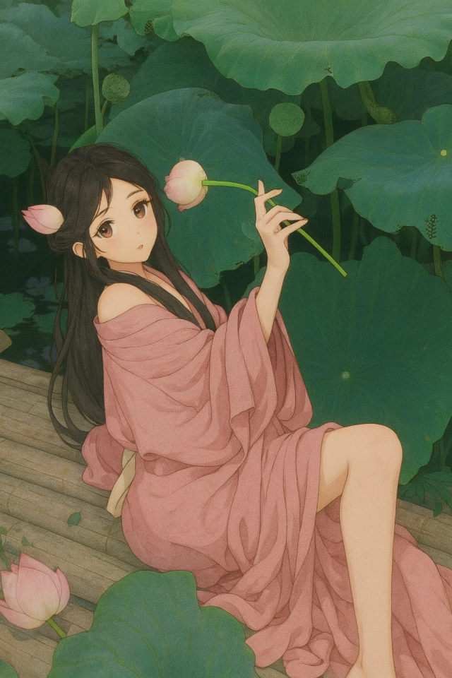 荷花少女8