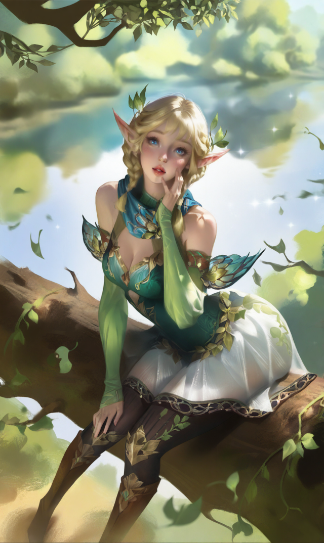 可爱精灵