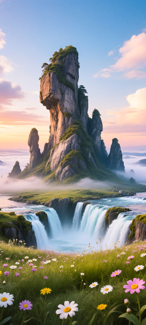 仙峦花瀑